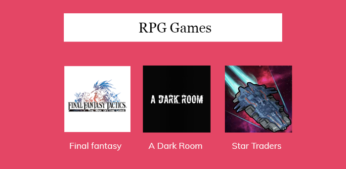 RPG Games App