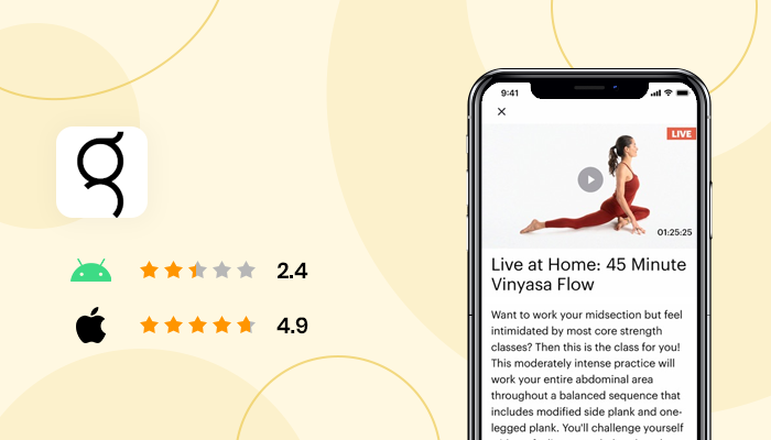 Glo - Mejor aplicación de yoga