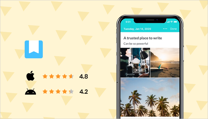 la mejor aplicación de Android Journal