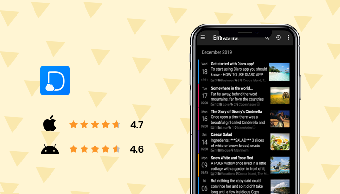 la mejor aplicación de diario para iphone