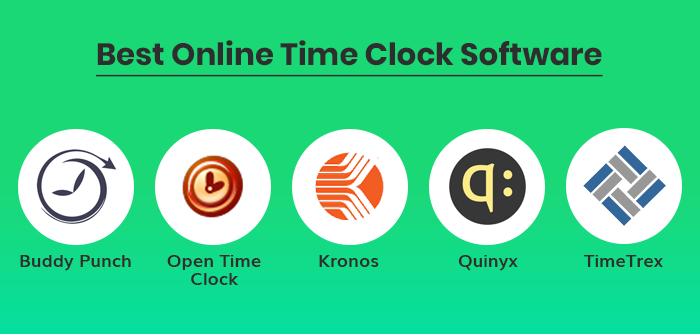 Software de reloj de tiempo en línea