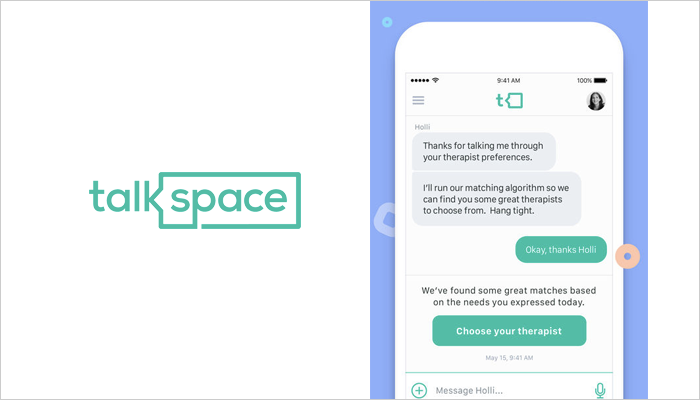 Talkspace: aplicación móvil para la salud mental