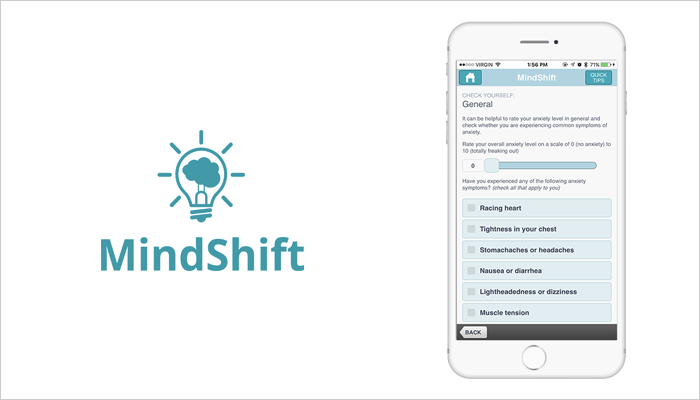 Mind Shift - Aplicación móvil para la salud mental