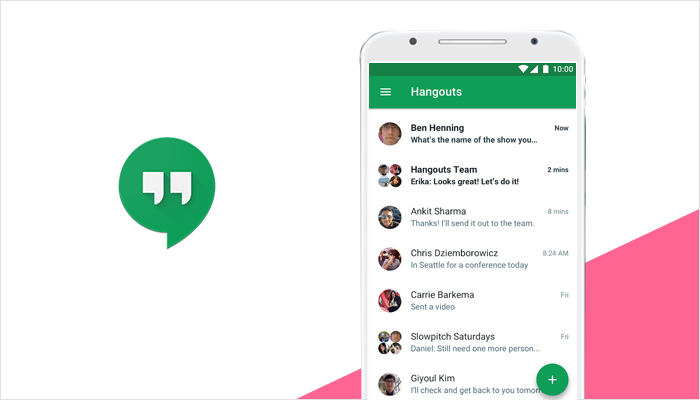   Hangouts de Google