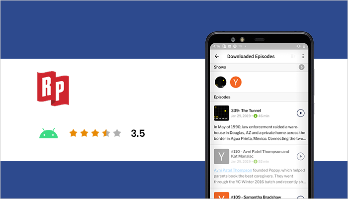 las mejores aplicaciones de podcast para Android
