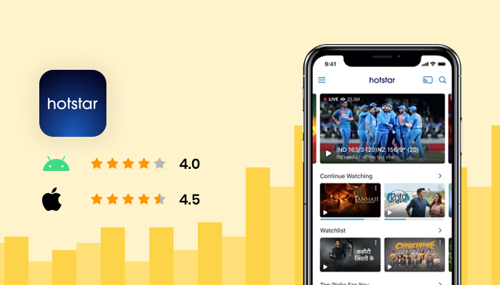 Disney + Hotstar - La mejor aplicación para ver IPL en vivo gratis